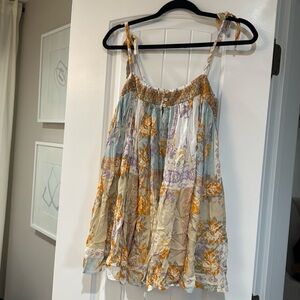 Free People Intimately Rule the World Romper Size Small